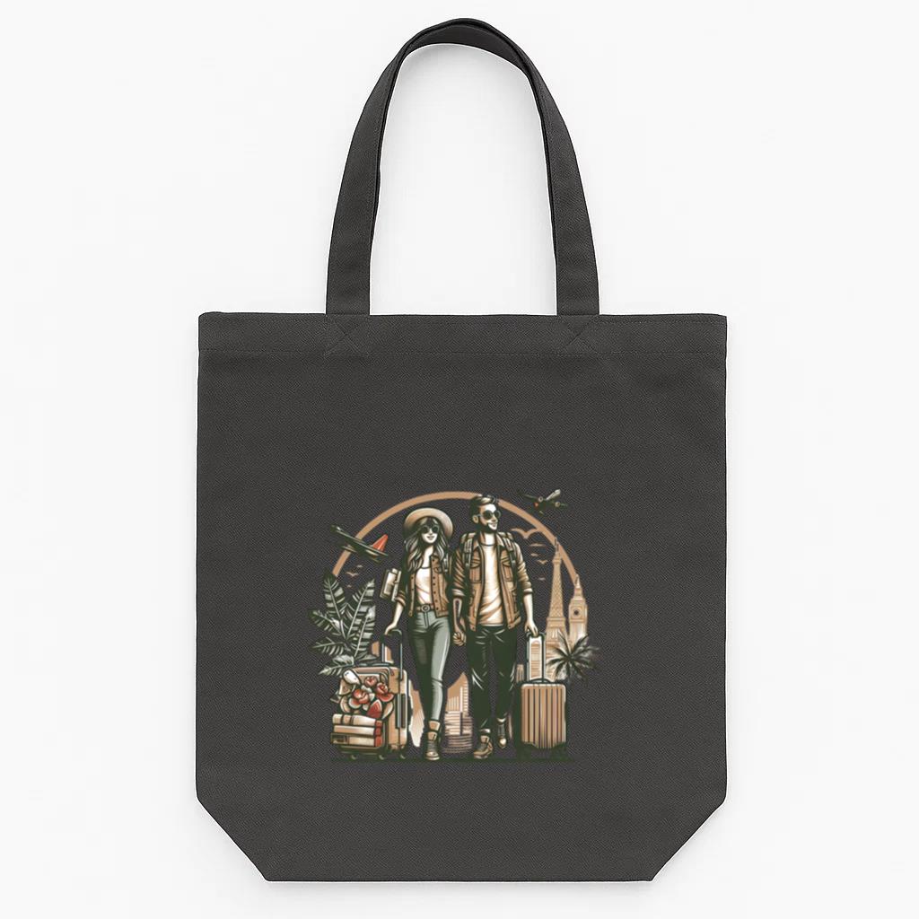 Bright Breezy Travelling Camping Tote Canvas Bag